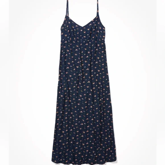 AE MIDI SLIP DRESS - Picture 4 of 6